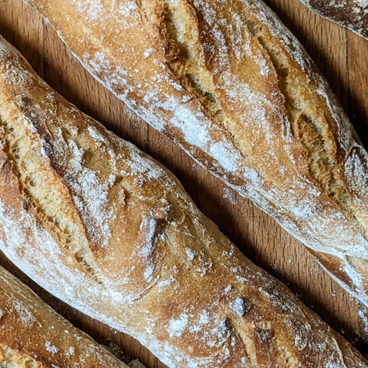Sourdough Mini Baguettes