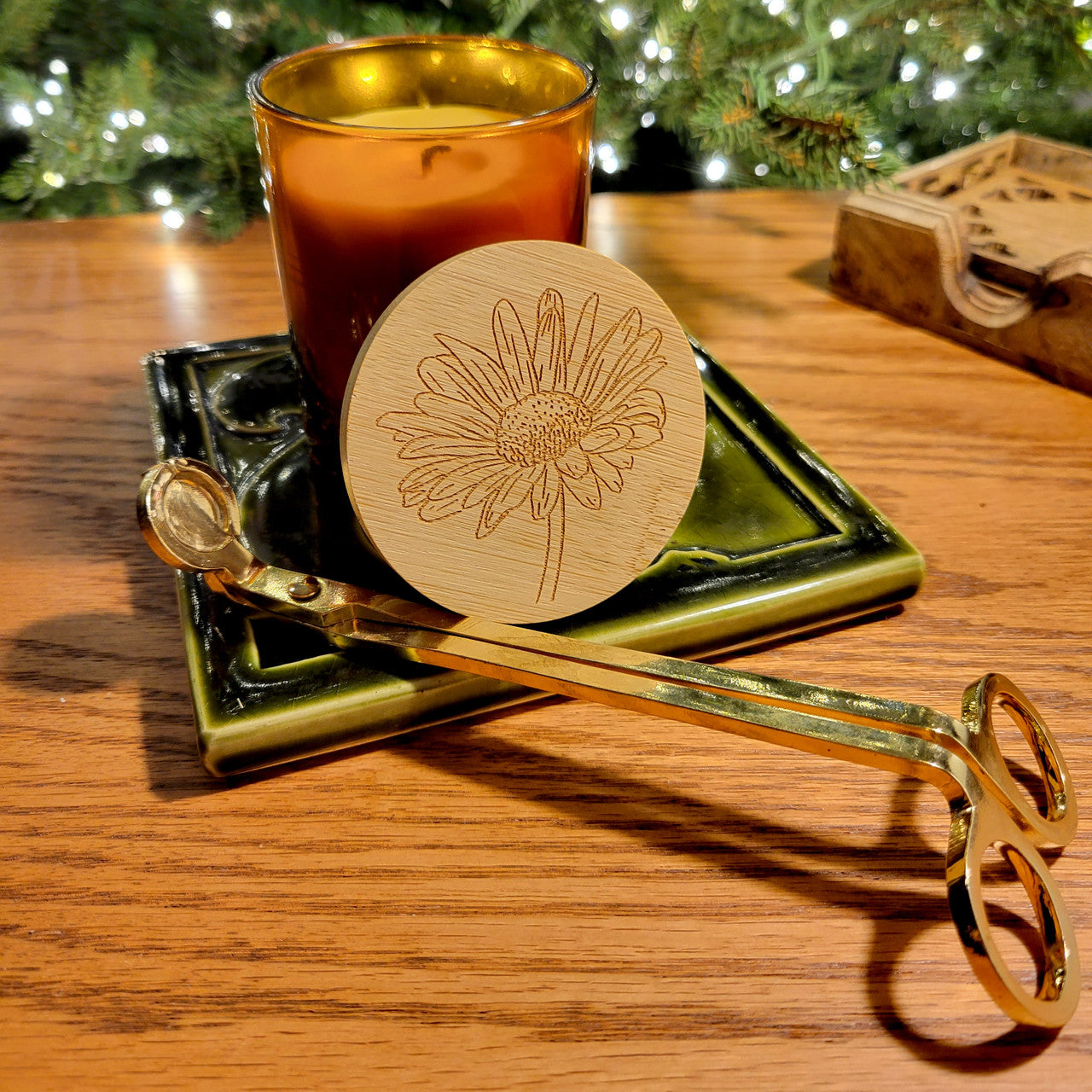 Beeswax Candle - Cardamom and Lemongrass