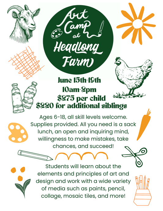 Art Camp at the Farm - June 2026