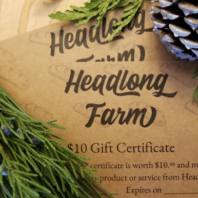 Headlong Farm Digital Gift Card