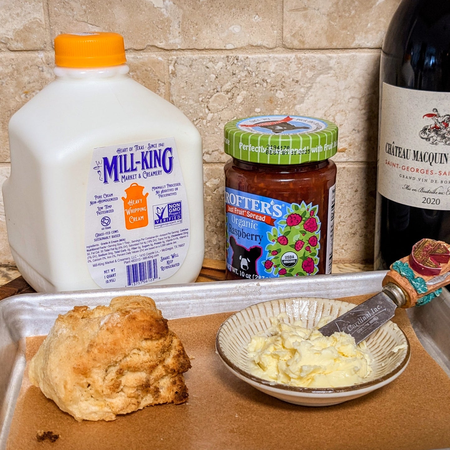 Cultured Butter and Sourdough Biscuits Workshop