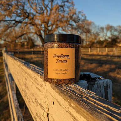 Coffee Rosehip Sugar Scrub