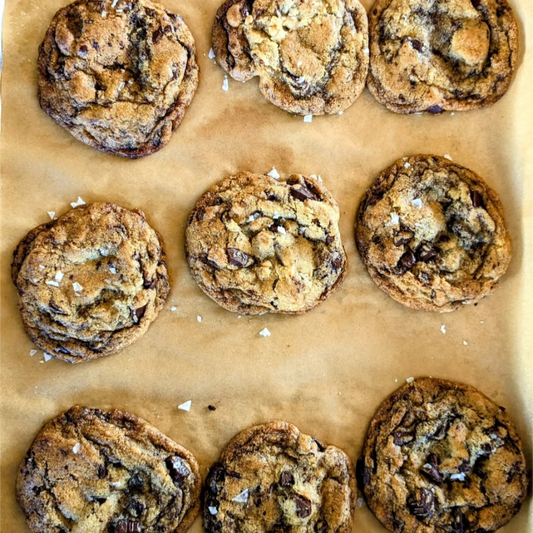 Sourdough Chocolate Chunk Cookies