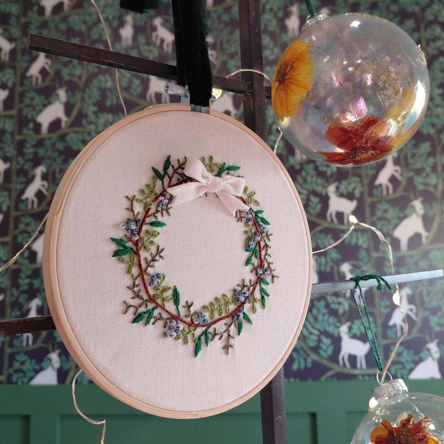 Embroidered Ornament Class